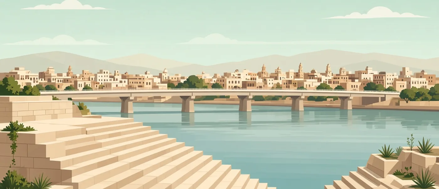 Illustration of Ahmedabad, Gujarat