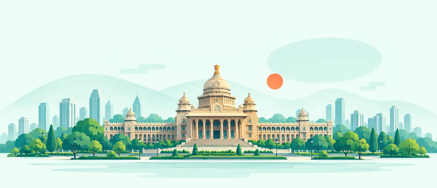 Illustration of Bengaluru, Karnataka