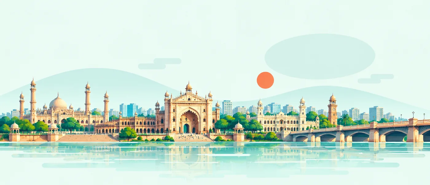 Illustration of Lucknow, Uttar Pradesh