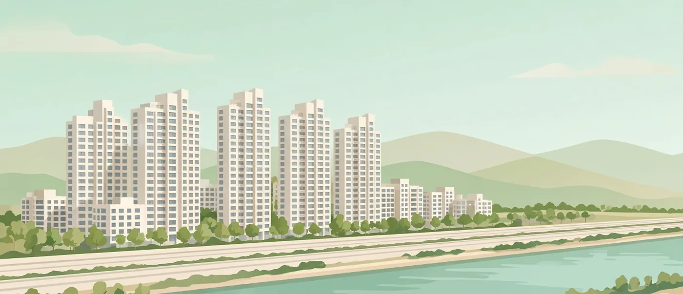 Illustration of Noida, Uttar Pradesh